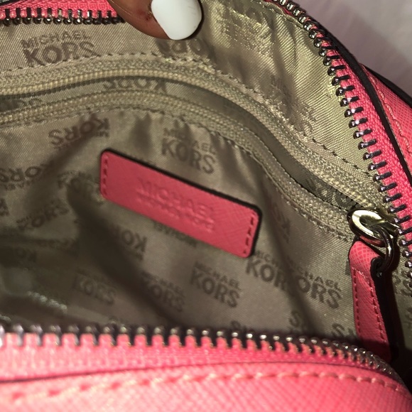 Michael Kors Small Pink Satchel Bag - Picture 6 of 7